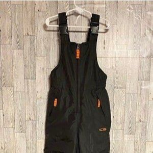 Champion Gray Snow Pants with Orange Zippers.  Size XS 4/5